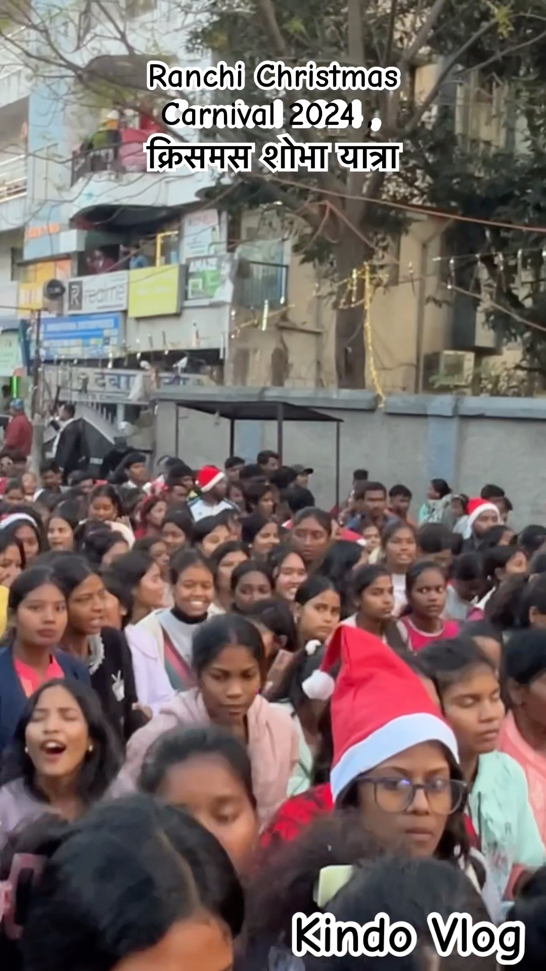 Ranchi Christmas Carnival 2024 , क्रिसमस शोभा यात्रा/video176